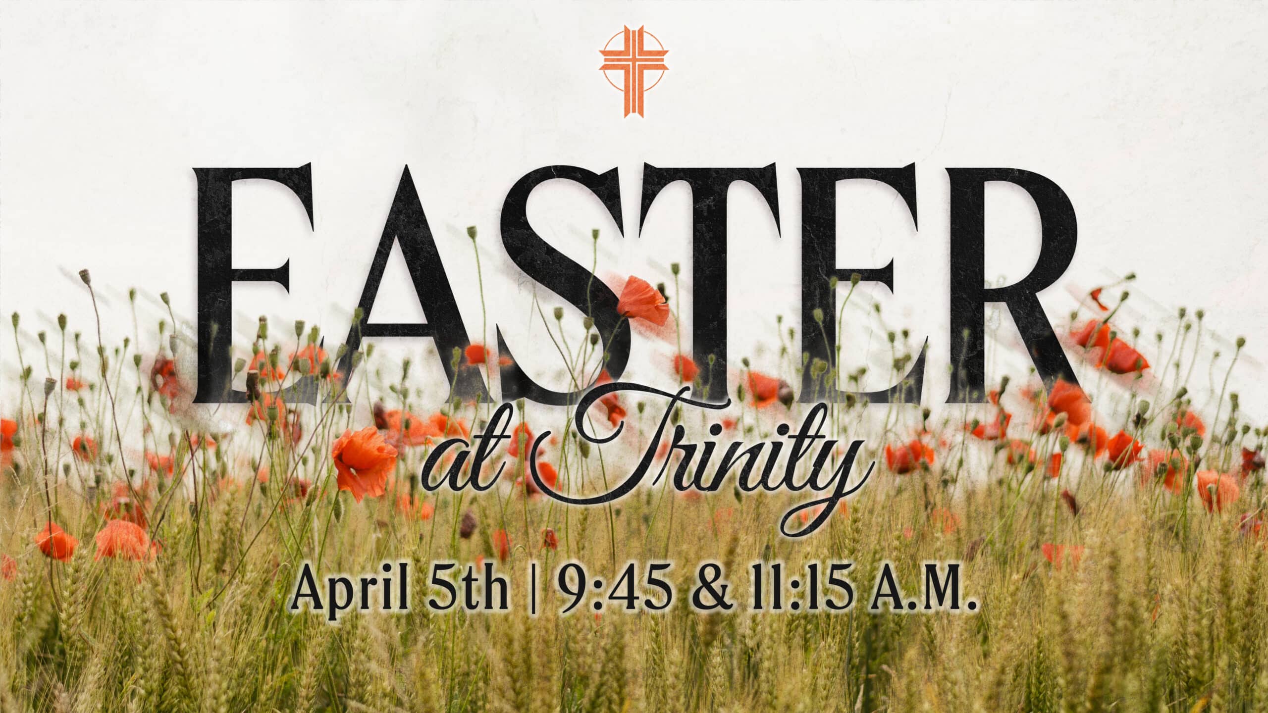 easter church service at trinity